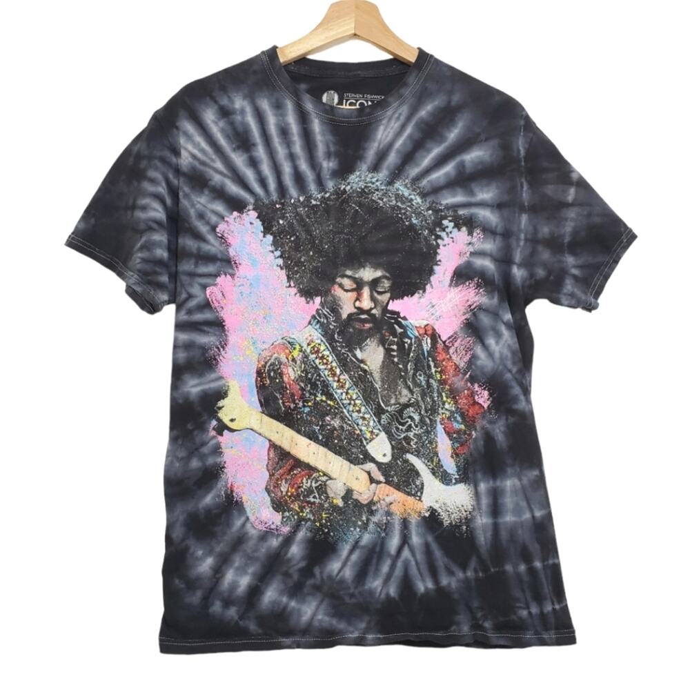 Get Down Art | Jimi Hendrix Tie Dye Graphic Unisex Tee